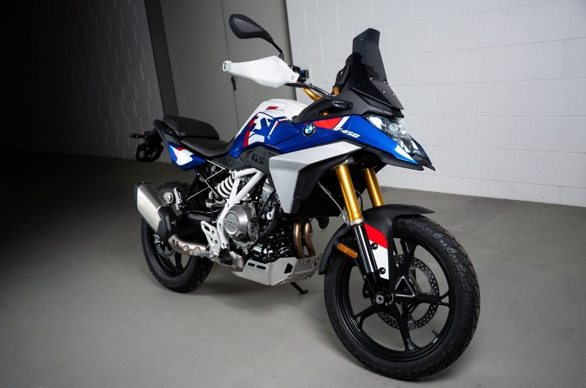 BMW F 450 GS blue